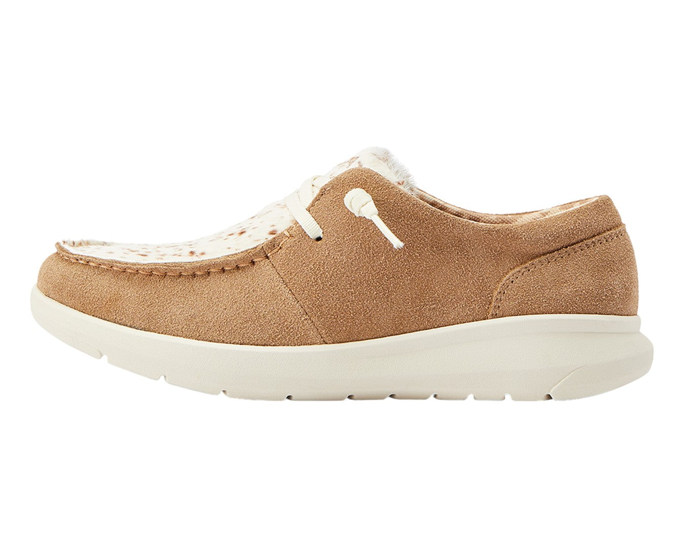 Kelvin Blue Ladies'Sneaker - Walnut/Spotted Hair On