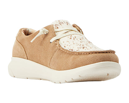 Kelvin Blue Ladies'Sneaker - Walnut/Spotted Hair On