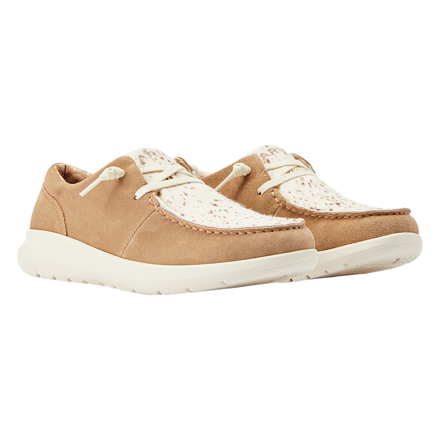 Kelvin Blue Ladies'Sneaker - Walnut/Spotted Hair On