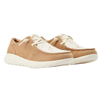 Kelvin Blue Ladies'Sneaker - Walnut/Spotted Hair On