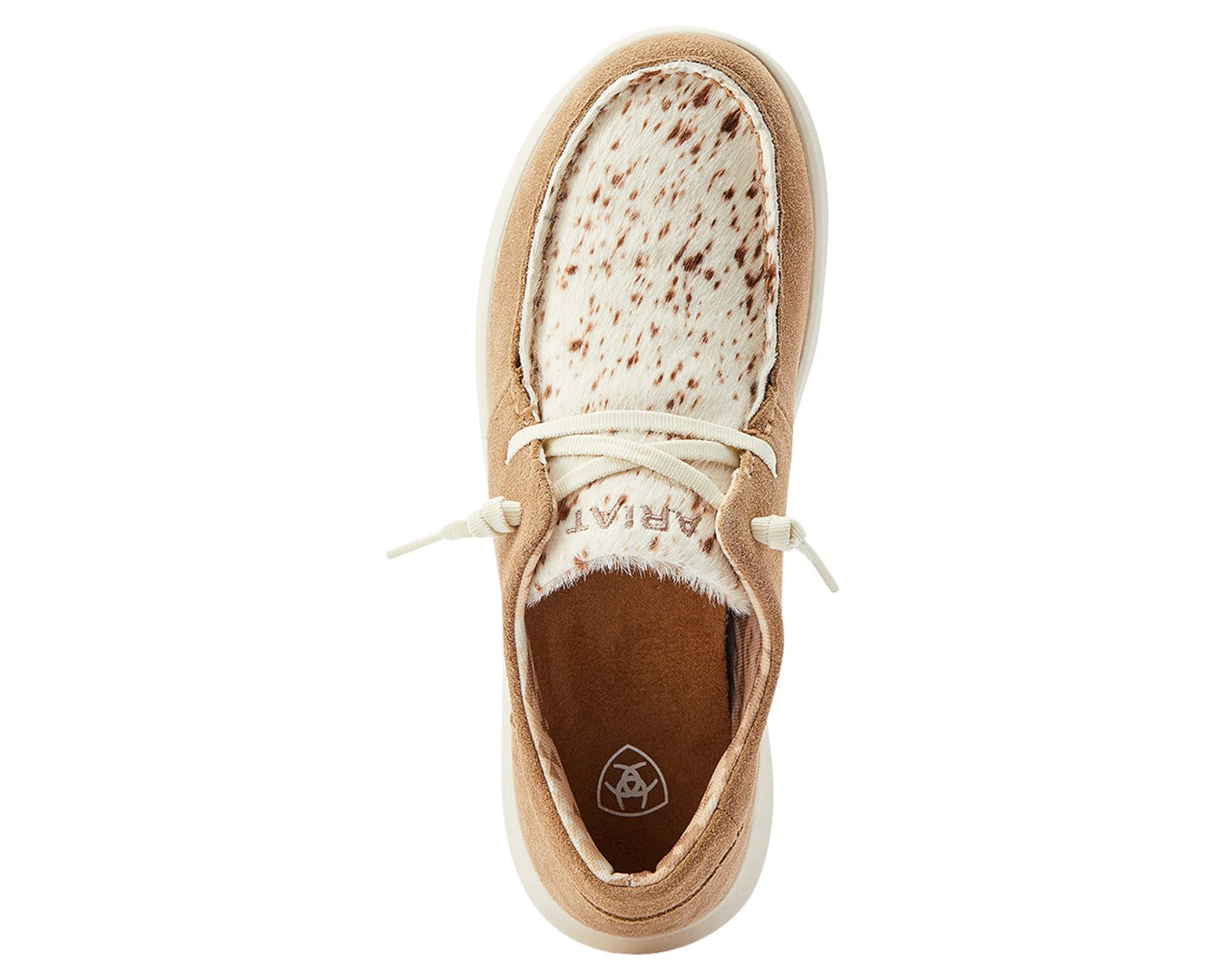 Kelvin Blue Ladies'Sneaker - Walnut/Spotted Hair On