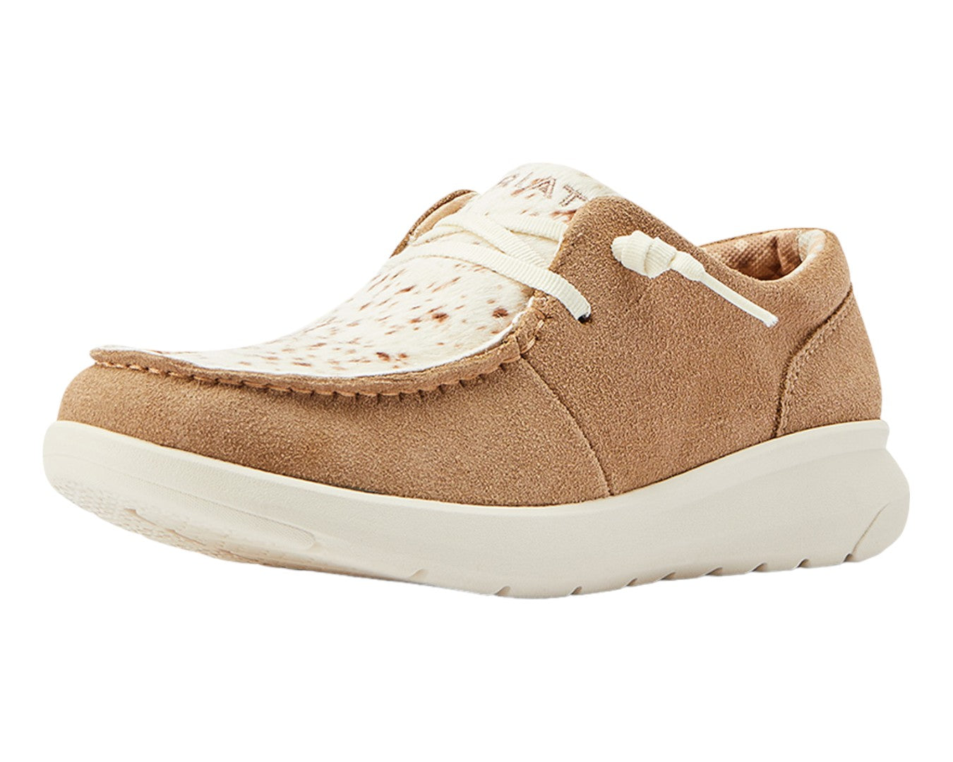 Kelvin Blue Ladies'Sneaker - Walnut/Spotted Hair On